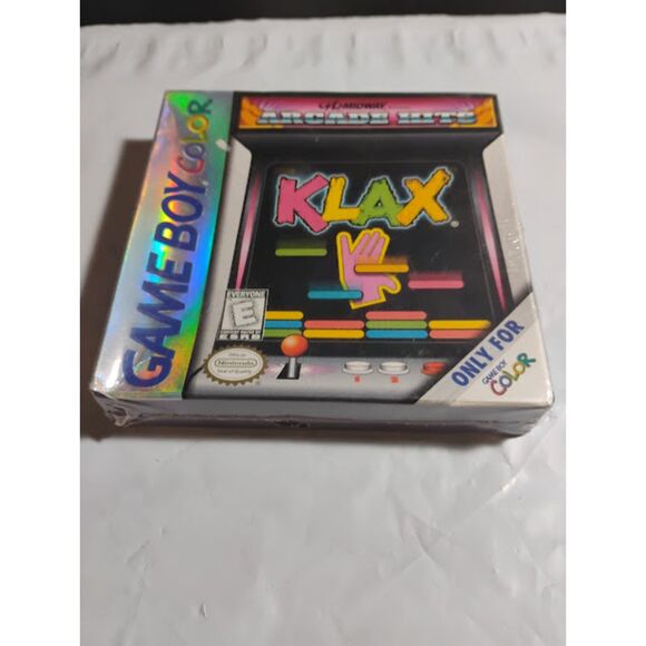 Nintendo Game Boy Color Game Klax New & Sealed In Box - Picture 1 of 9